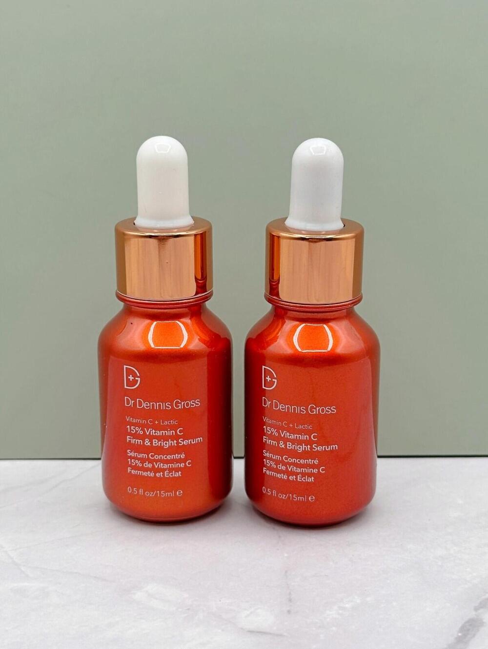 Dr. Dennis Gross Vitamin C Lactic 15% Firm & Bright Serum  2-PACK
